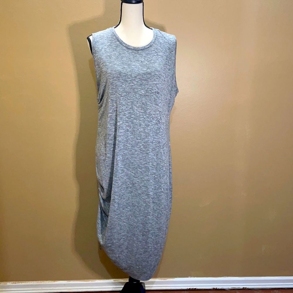Ava and Viv Heather Gray Dress